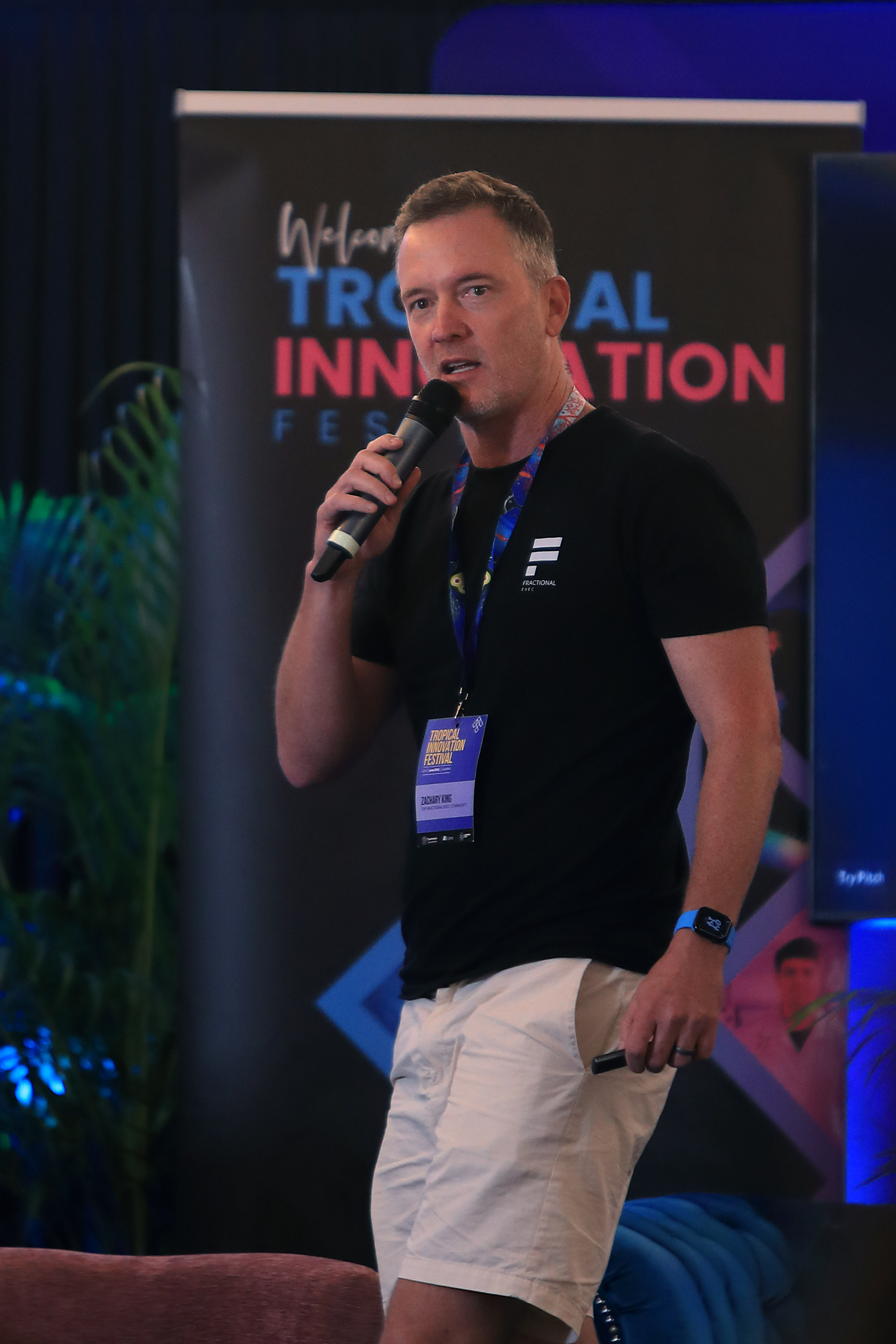 Zachary King at Tropical Innovation Festival